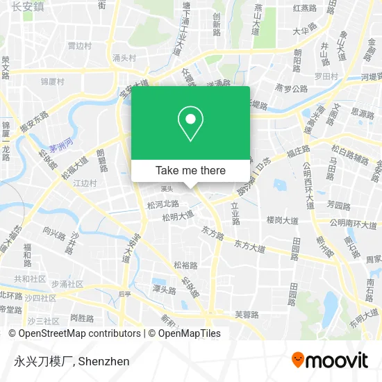 永兴刀模厂 map