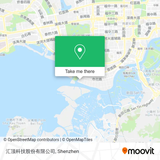 汇顶科技股份有限公司 map