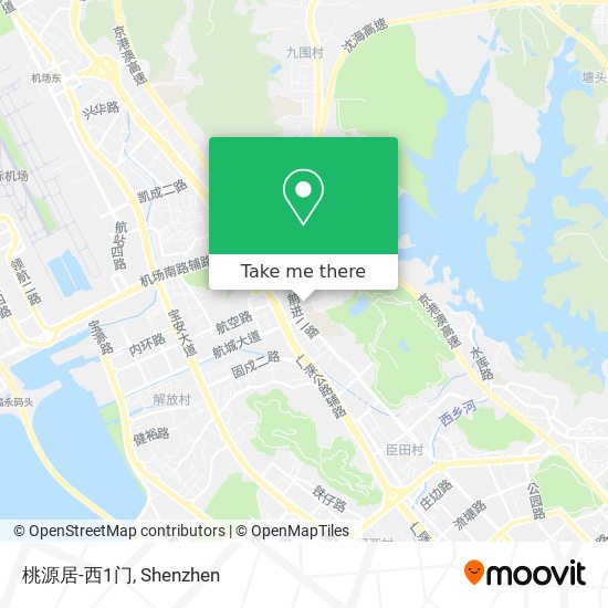 桃源居-西1门 map