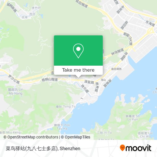 菜鸟驿站(九八七士多店) map