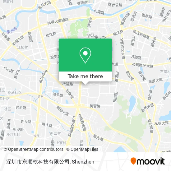 深圳市东顺乾科技有限公司 map