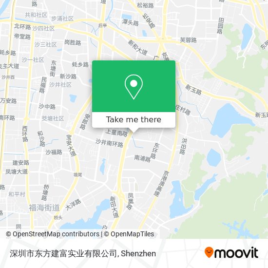 深圳市东方建富实业有限公司 map