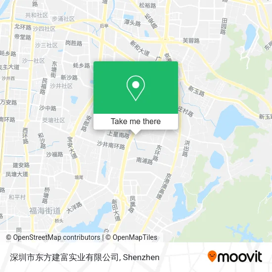 深圳市东方建富实业有限公司 map