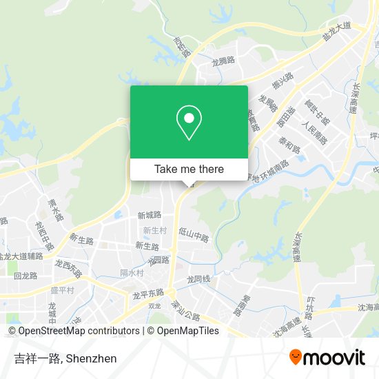 吉祥一路 map