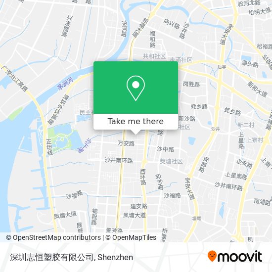 深圳志恒塑胶有限公司 map