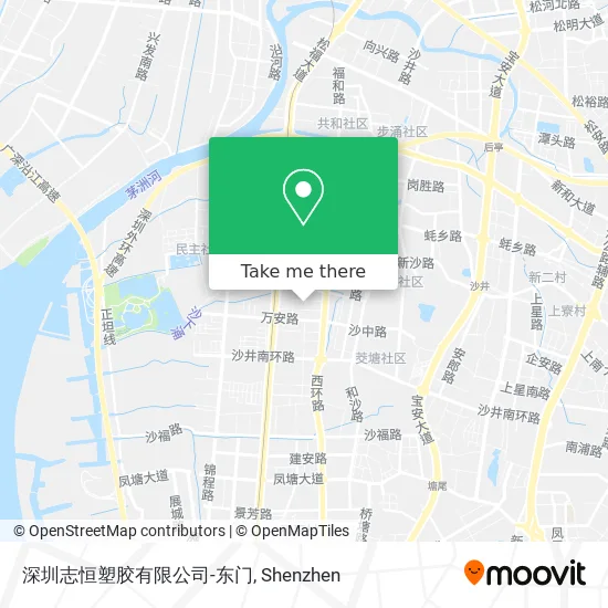 深圳志恒塑胶有限公司-东门 map