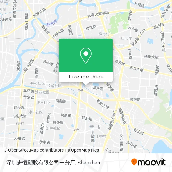 深圳志恒塑胶有限公司一分厂 map