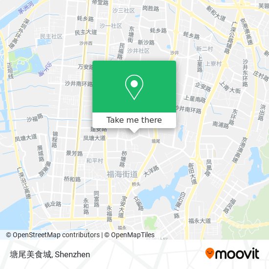塘尾美食城 map