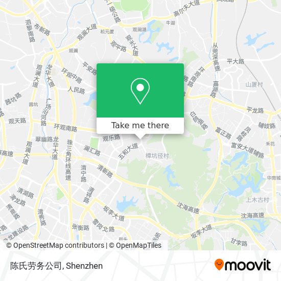 陈氏劳务公司 map