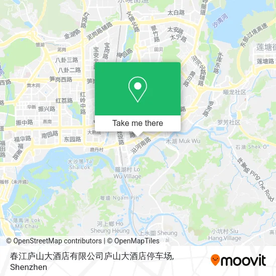 春江庐山大酒店有限公司庐山大酒店停车场 map