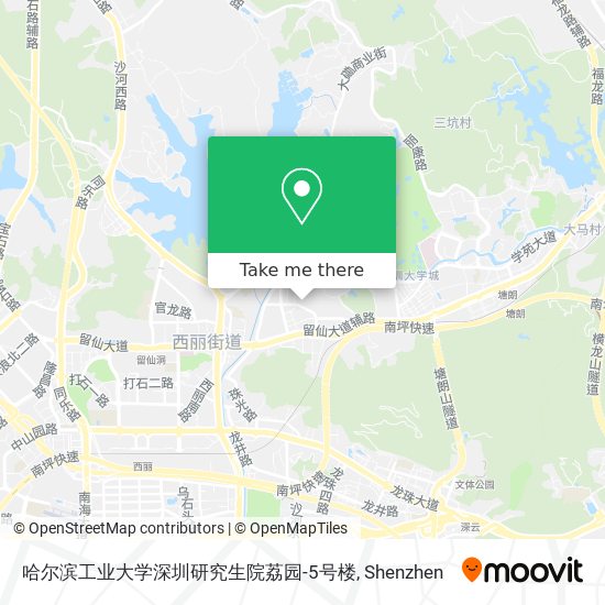 哈尔滨工业大学深圳研究生院荔园-5号楼 map