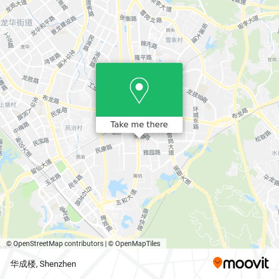 华成楼 map