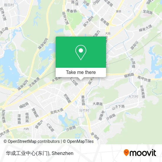 华成工业中心(东门) map