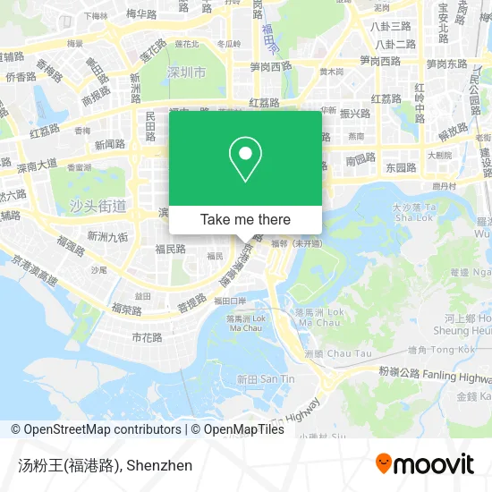 汤粉王(福港路) map