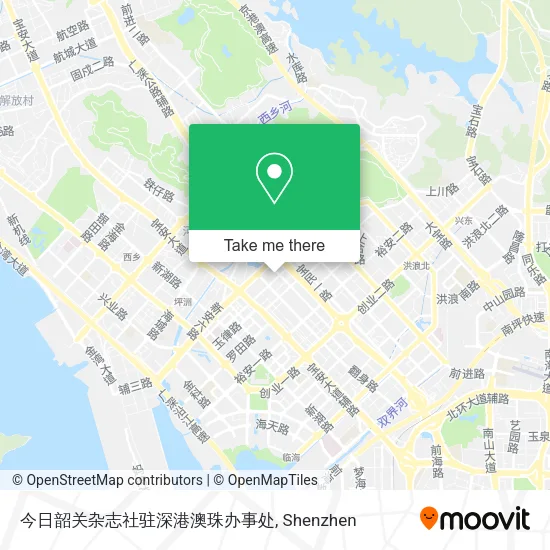 今日韶关杂志社驻深港澳珠办事处 map