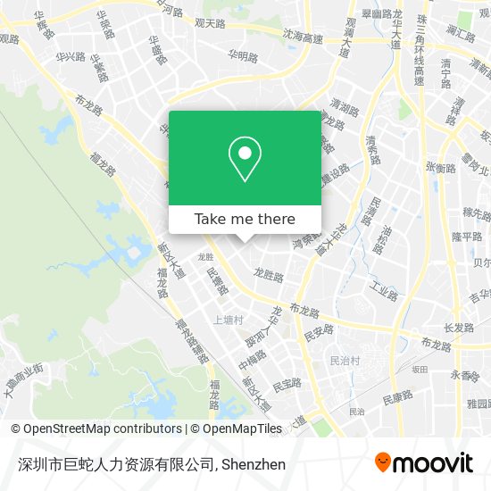 深圳市巨蛇人力资源有限公司 map