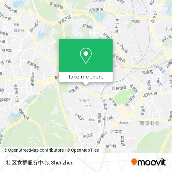 社区党群服务中心 map