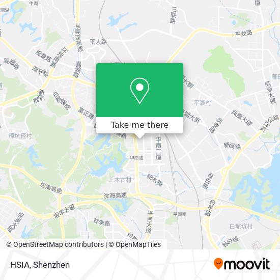 HSIA map