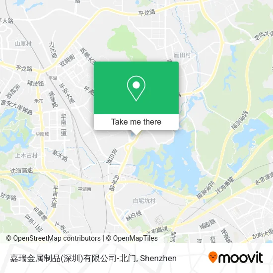 嘉瑞金属制品(深圳)有限公司-北门 map