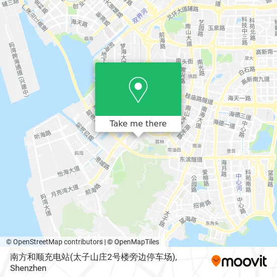南方和顺充电站(太子山庄2号楼旁边停车场) map