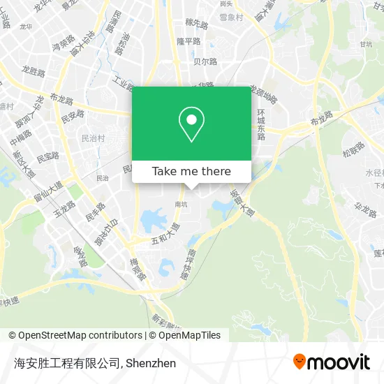 海安胜工程有限公司 map