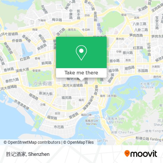 胜记酒家 map
