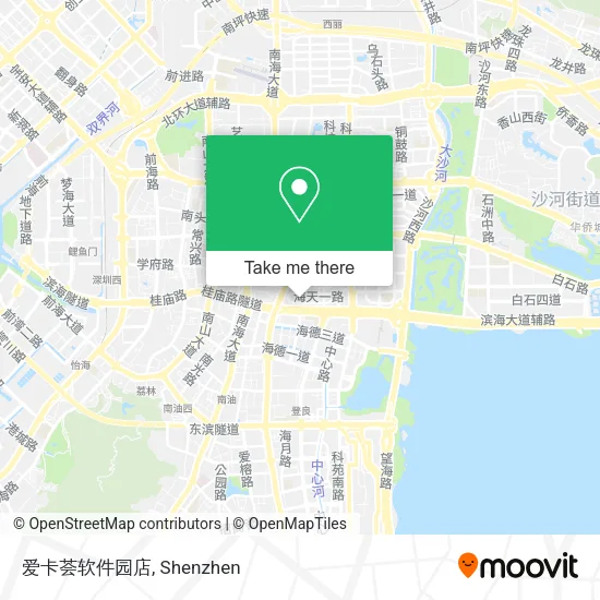 爱卡荟软件园店 map