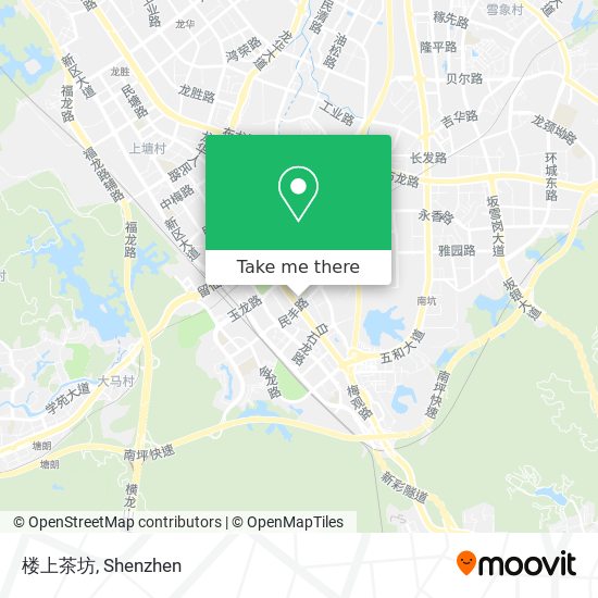 楼上茶坊 map