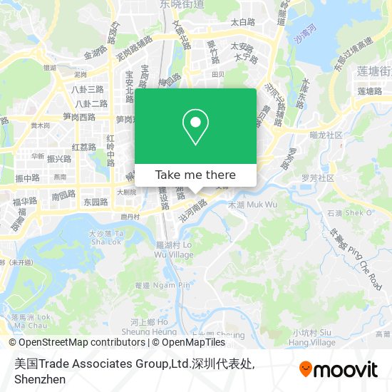 美国Trade Associates Group,Ltd.深圳代表处 map