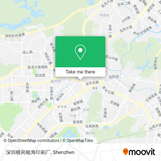 深圳横岗银海印刷厂 map