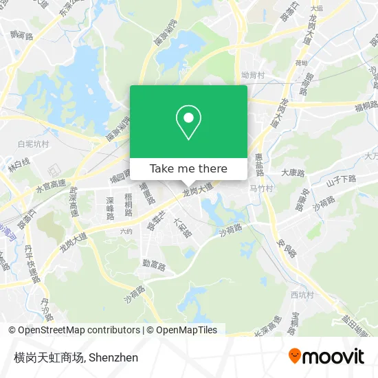 横岗天虹商场 map