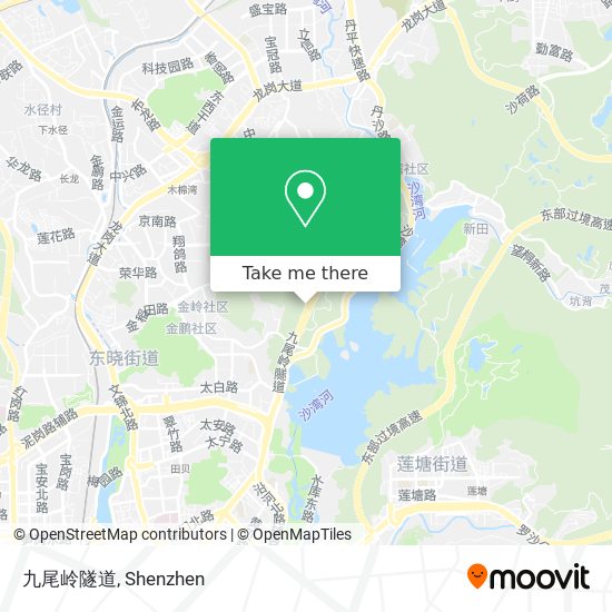 九尾岭隧道 map