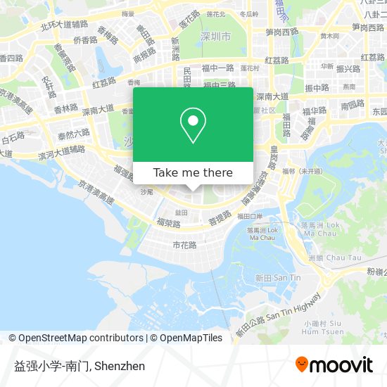 益强小学-南门 map