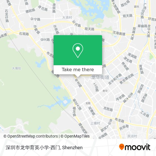 深圳市龙华育英小学-西门 map