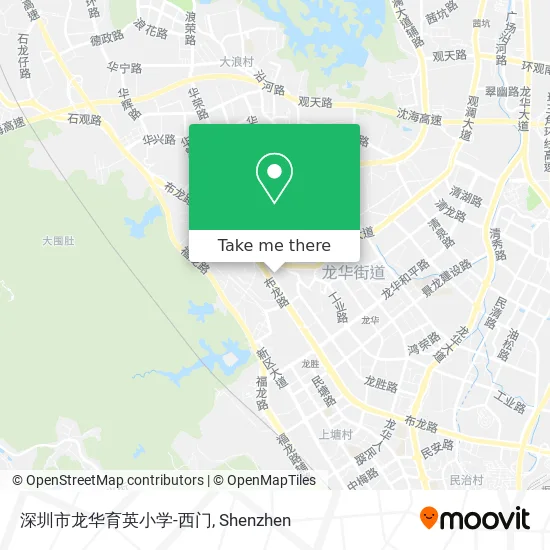 深圳市龙华育英小学-西门 map