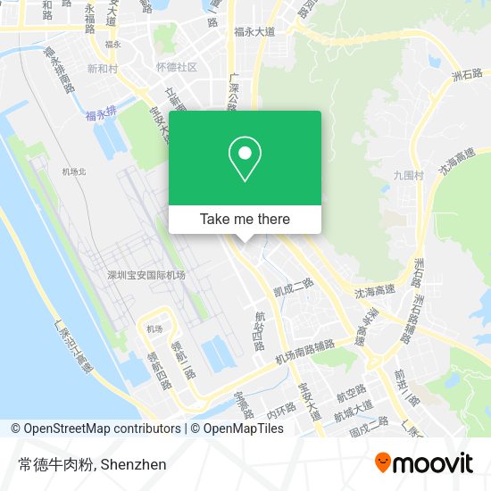 常德牛肉粉 map