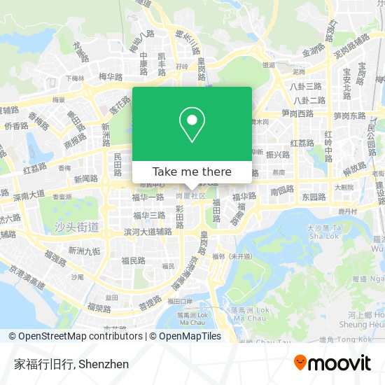 家福行旧行 map
