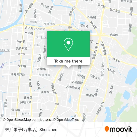 来斤果子(万丰店) map