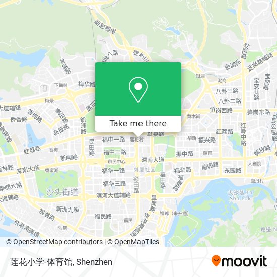 莲花小学-体育馆 map