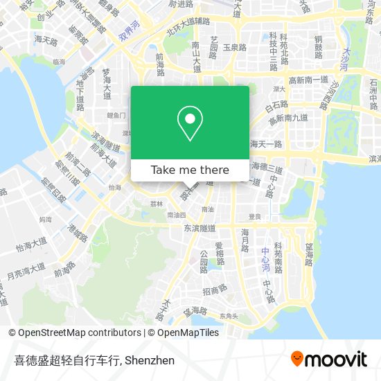 喜德盛超轻自行车行 map