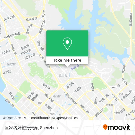 皇家名妍塑身美颜 map