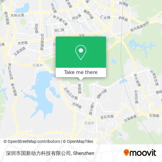 深圳市国新动力科技有限公司 map