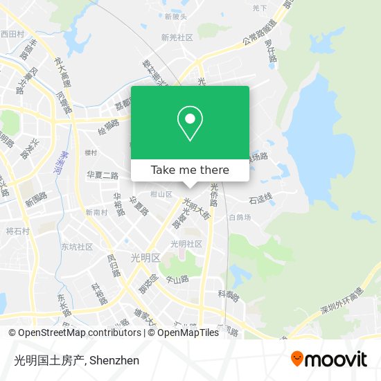 光明国土房产 map