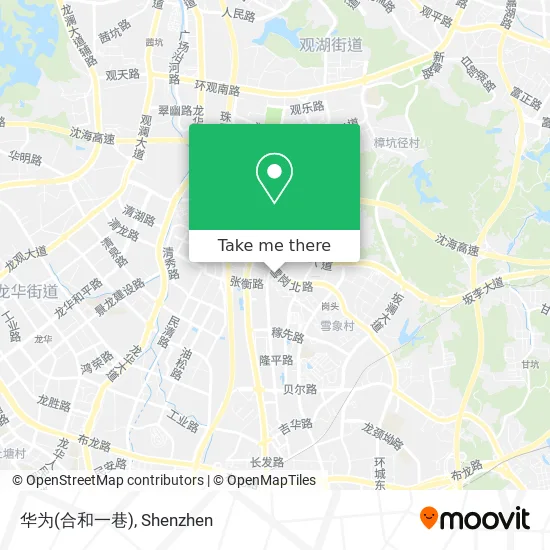 华为(合和一巷) map