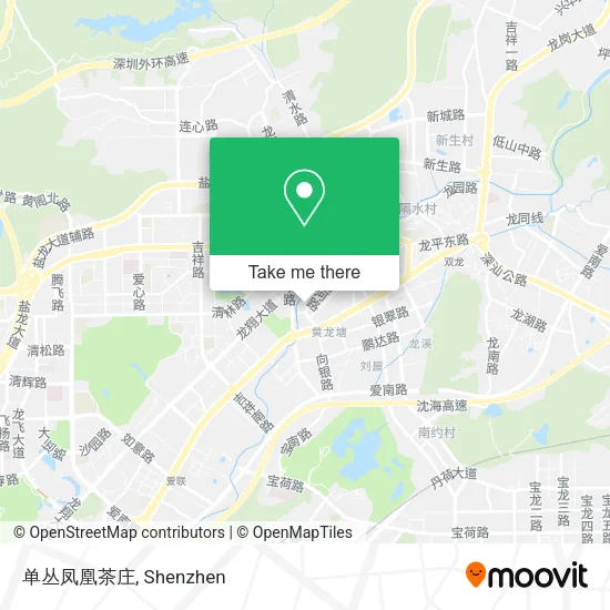 单丛凤凰茶庄 map