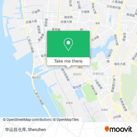华运昌仓库 map