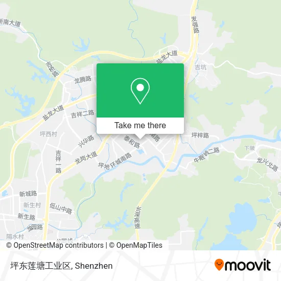 坪东莲塘工业区 map