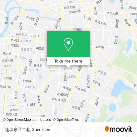 莲塘东区二巷 map