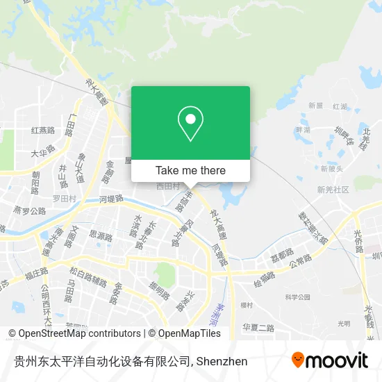 贵州东太平洋自动化设备有限公司 map