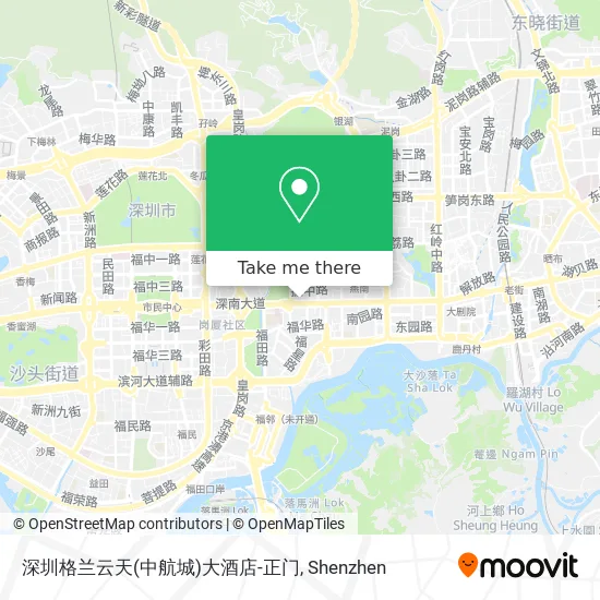 深圳格兰云天(中航城)大酒店-正门 map